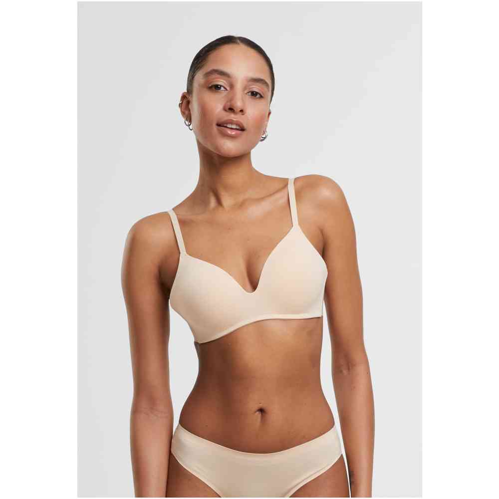 Urban Classics - Basic padded 2Pack BH - Huidskleur/Huidskleur